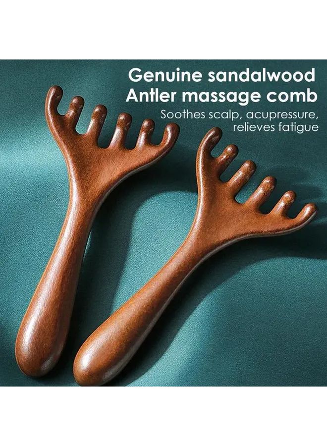 Polypropylene Scalp Massage Tool Handheld Spine Scratcher For Hair Care Wellness Relaxation 1pc - Image 4
